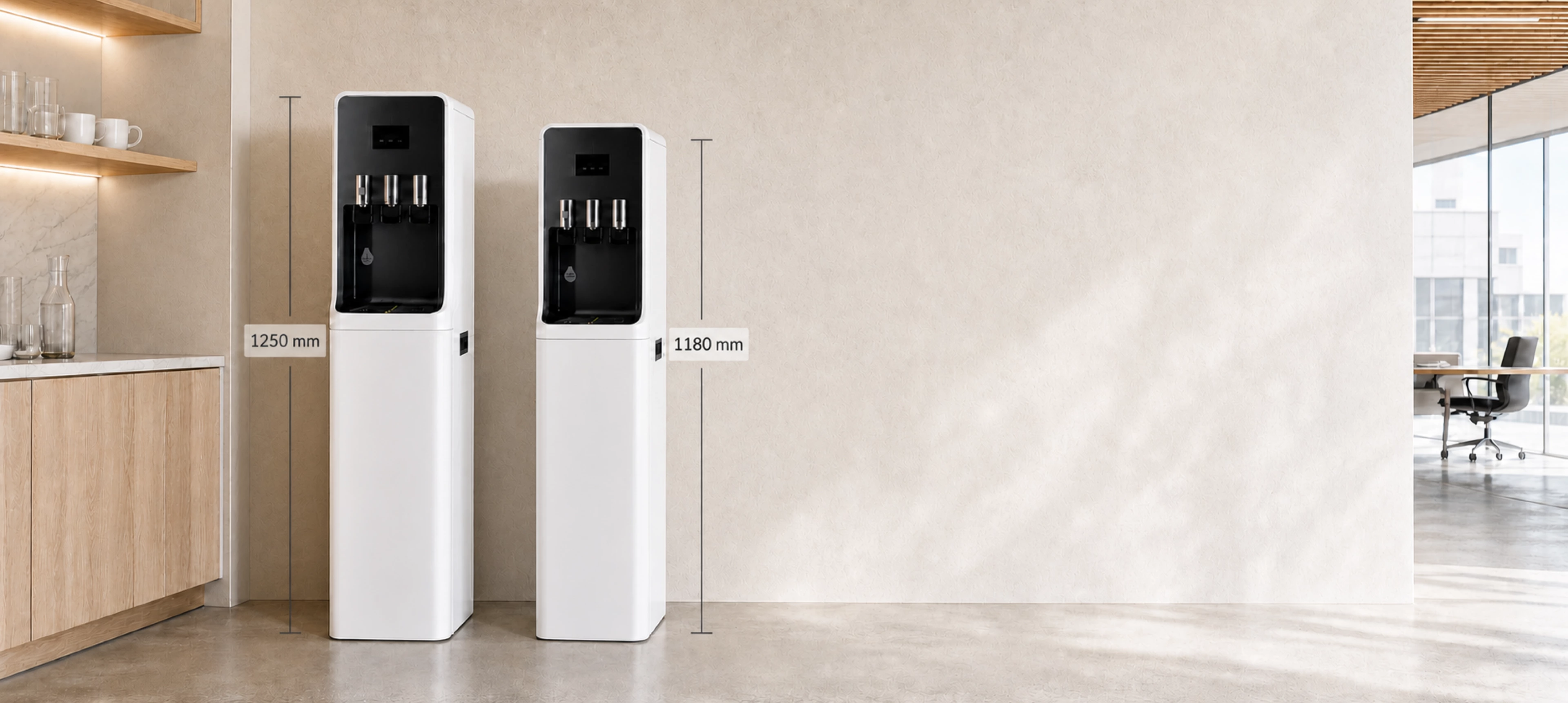 Fluideau — distributeurs d'eau design premium
